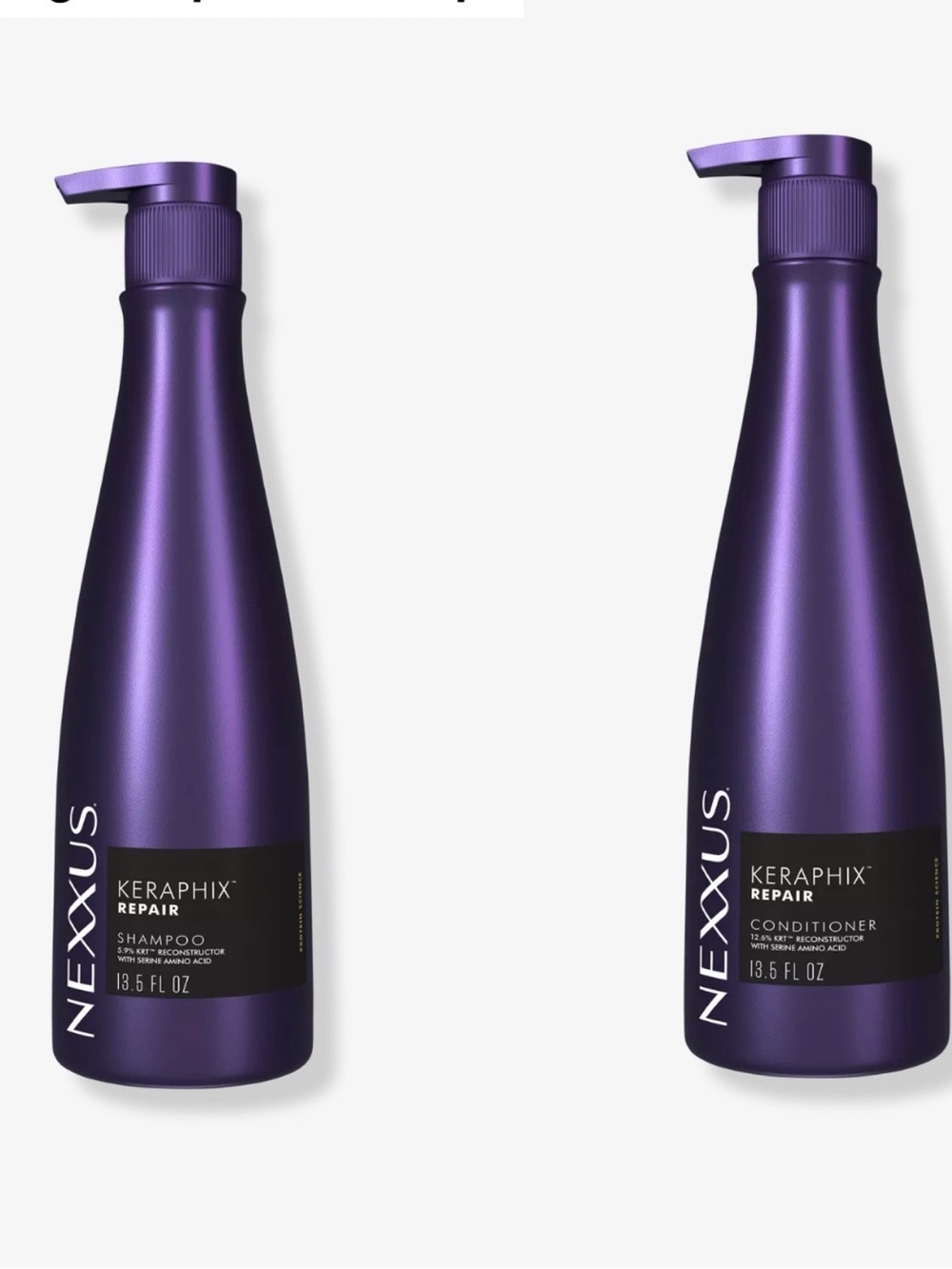 Nexx Keraphix Repair Shampoo & Conditioner Set - Purple
